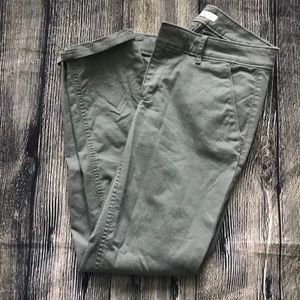 Olive boyfriend pants size 2